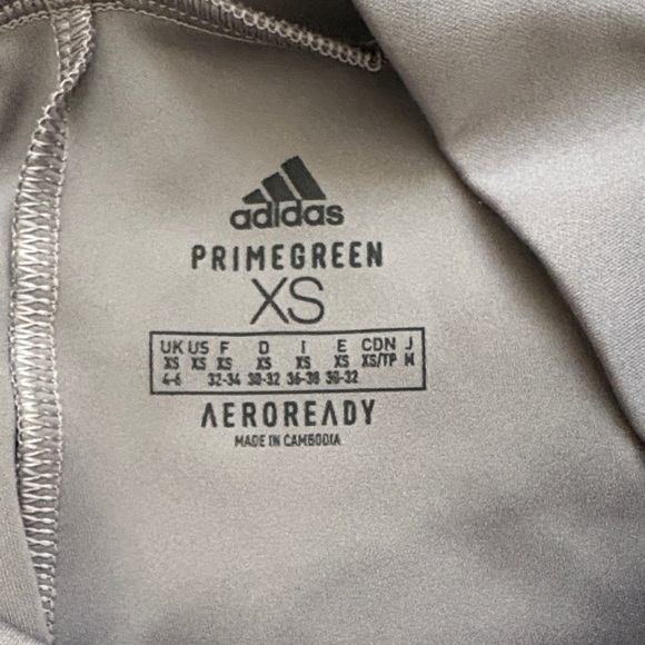 Adidas AEROREADY Shorts with Pink Stripes - Picture 3 of 5